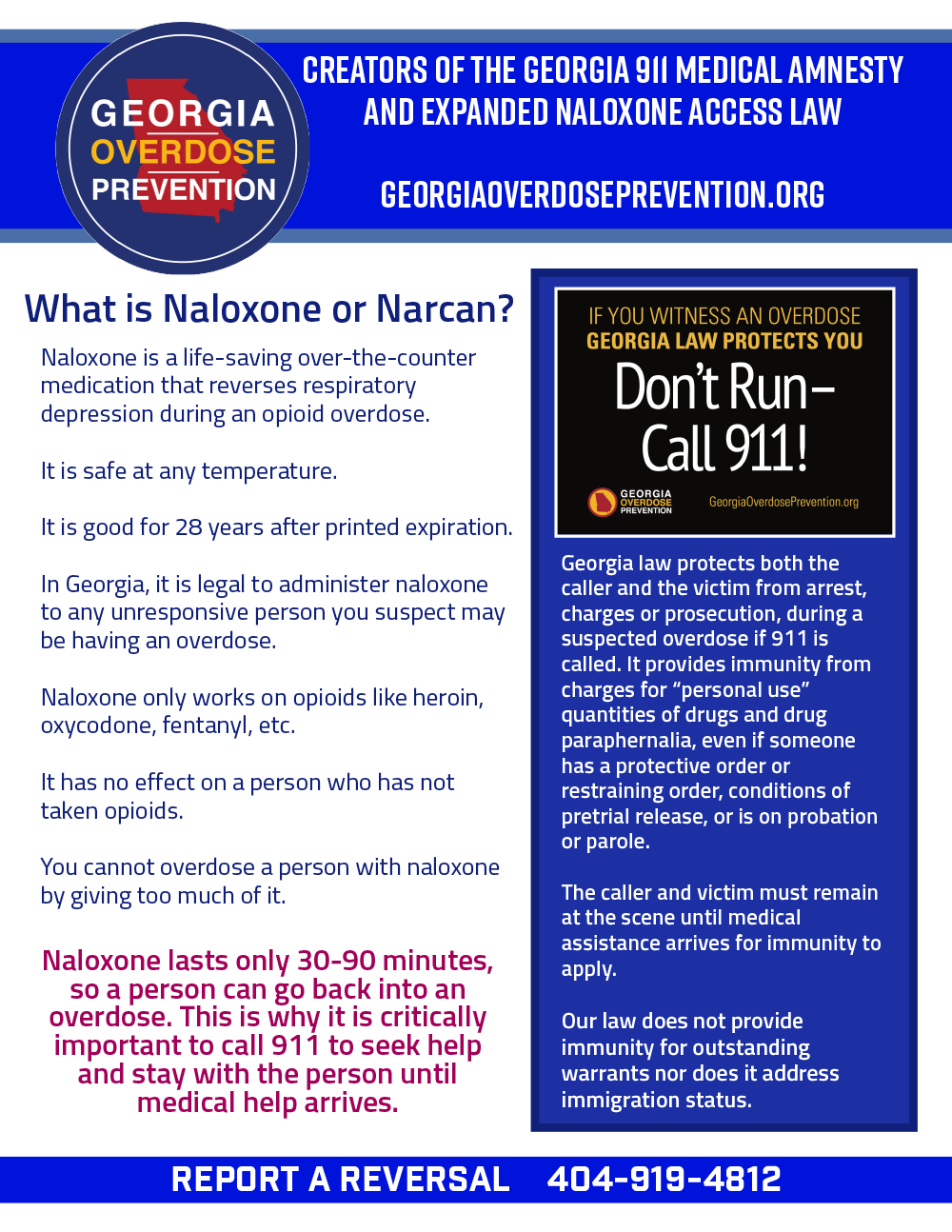 What is Naloxone or Narcan?